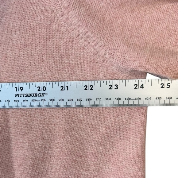 J Crew Open Wool Blend Pink Cardigan Womens Size Medium - Picture 4 of 7